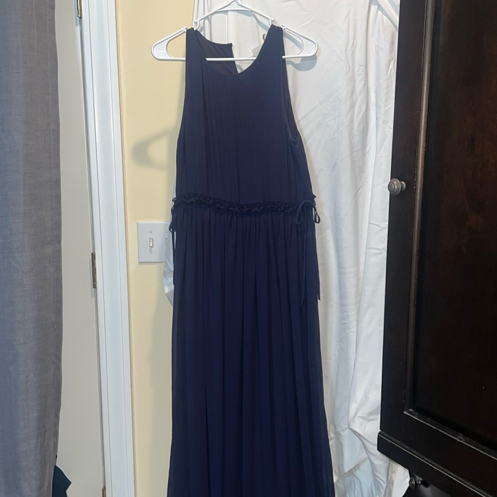 H&M Navy Blue Maxi Dress